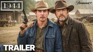 Yellowstone 1944 Episode 1, Yellowstone 1944 trailer, Yellowstone prequel, Dutton family, Yellowstone universe, Taylor Sheridan series, Paramount Plus shows, western drama series, Yellowstone first look, Yellowstone new series